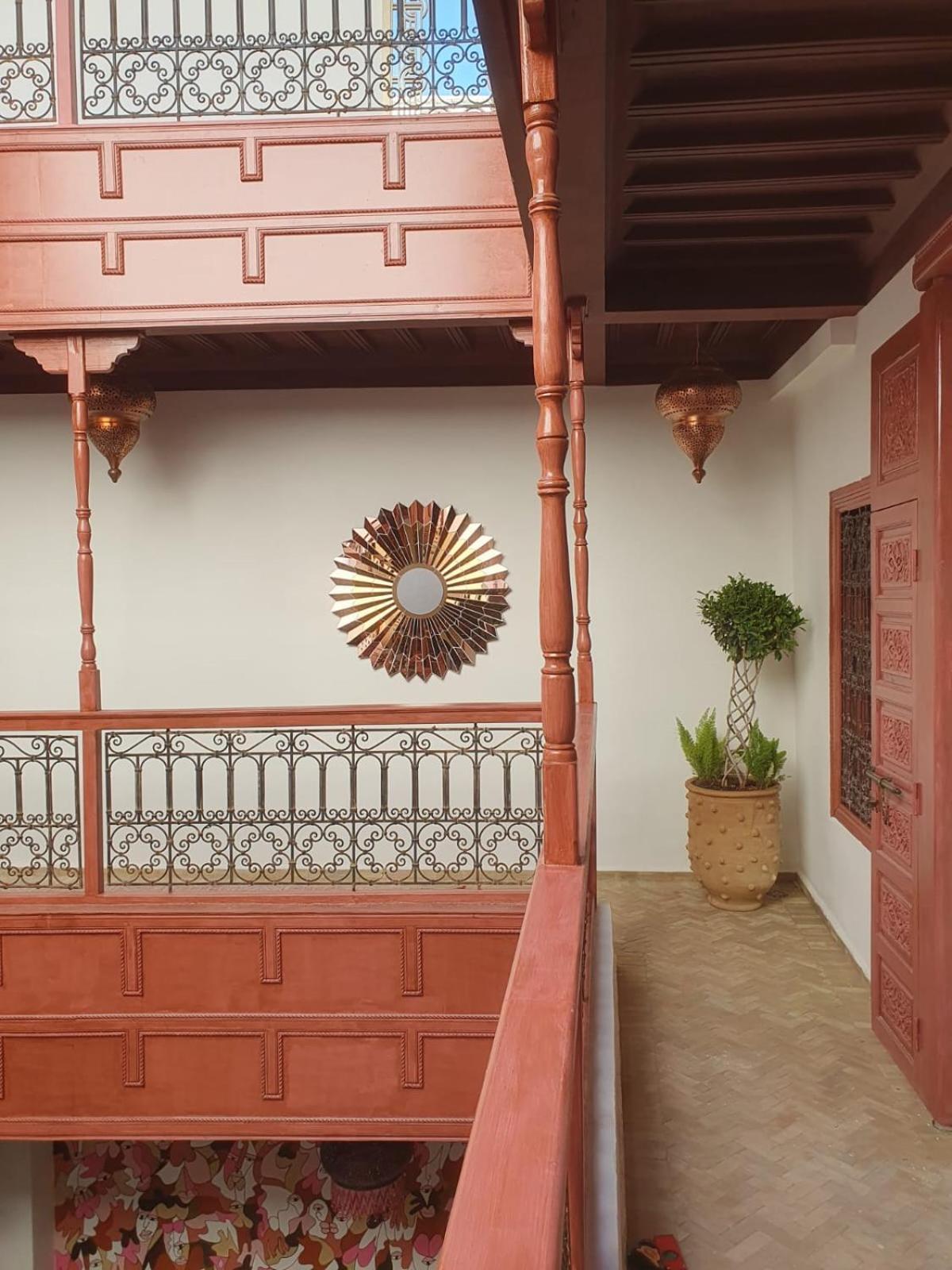Le Singe Rose Bed and Breakfast Marrakesh Buitenkant foto