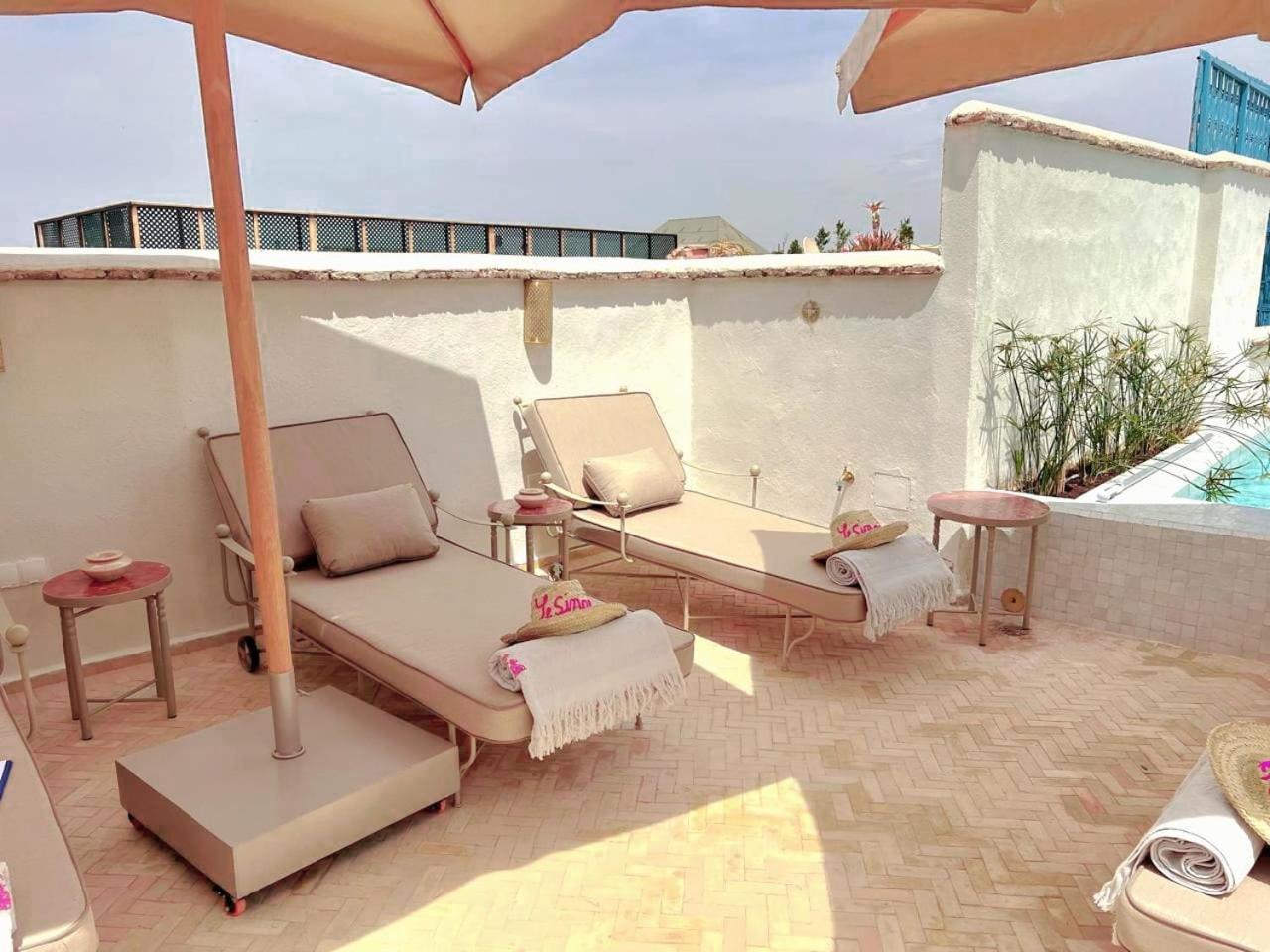 Le Singe Rose Bed and Breakfast Marrakesh Buitenkant foto