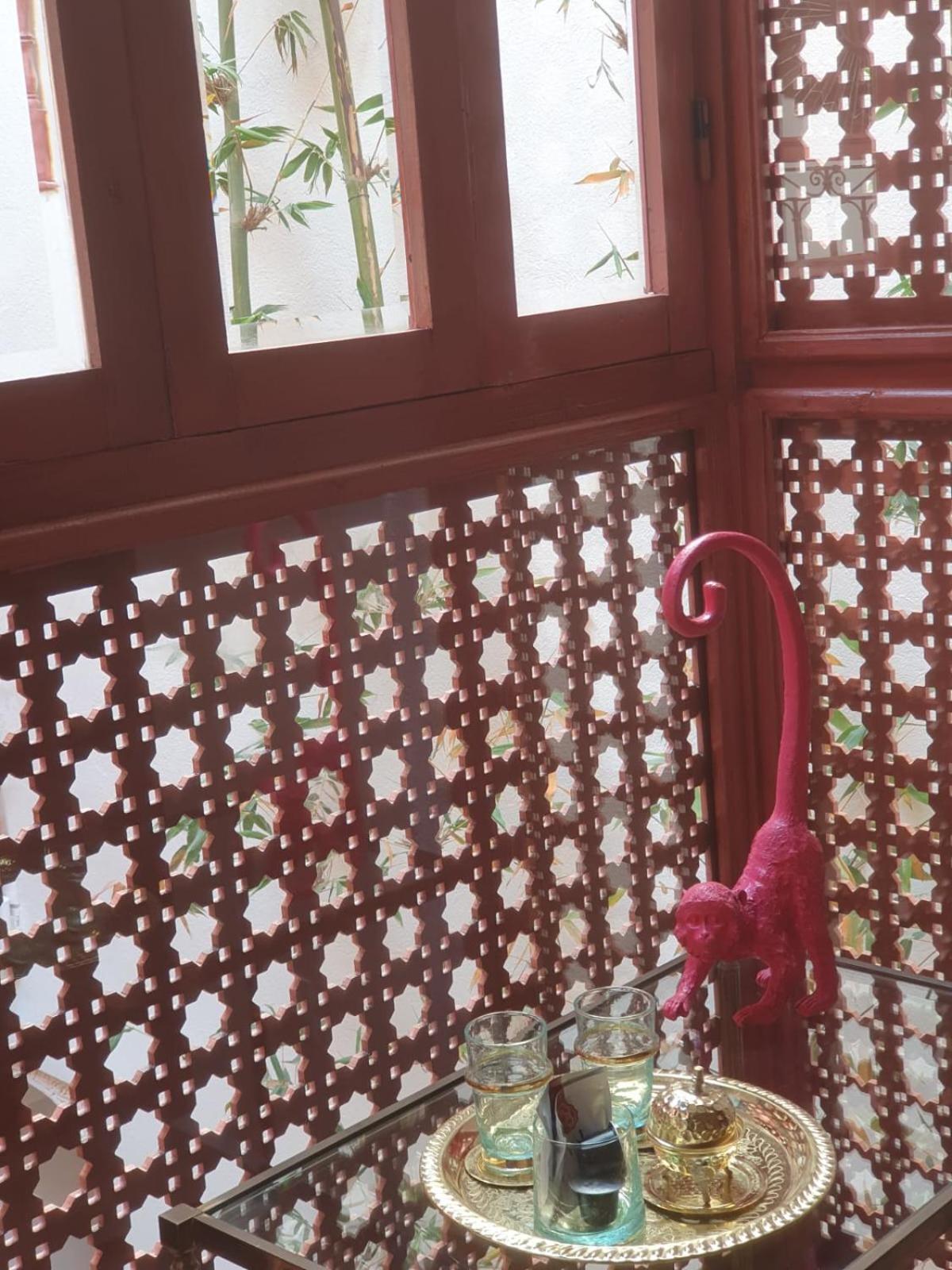 Le Singe Rose Bed and Breakfast Marrakesh Buitenkant foto