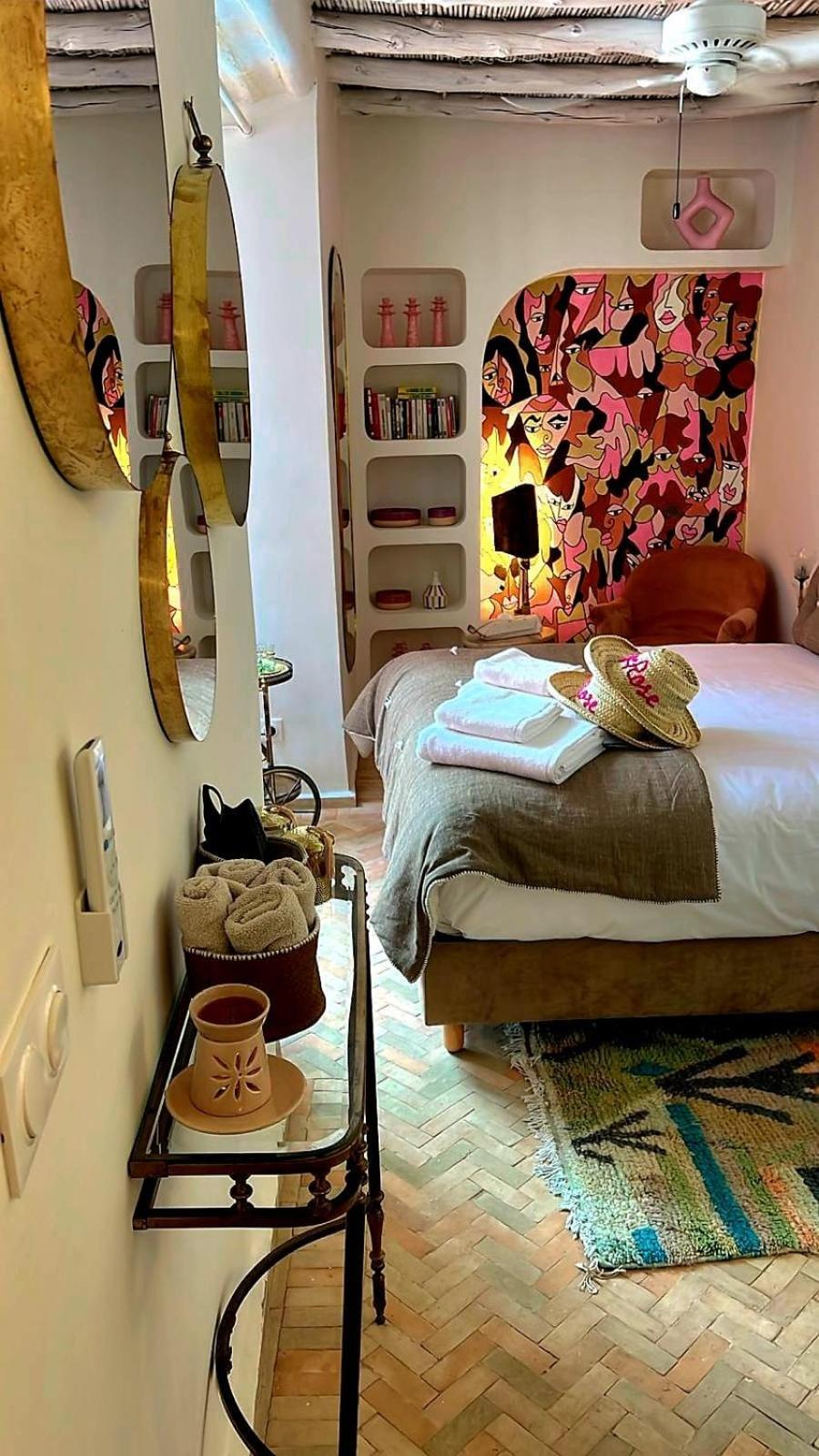 Le Singe Rose Bed and Breakfast Marrakesh Buitenkant foto